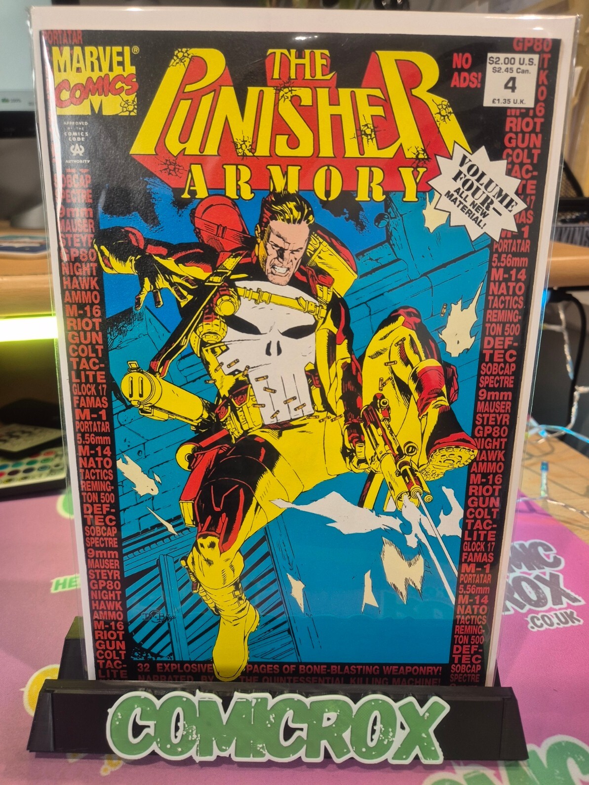 Punisher Armory #1-4 (4 Books), 1990, All NM