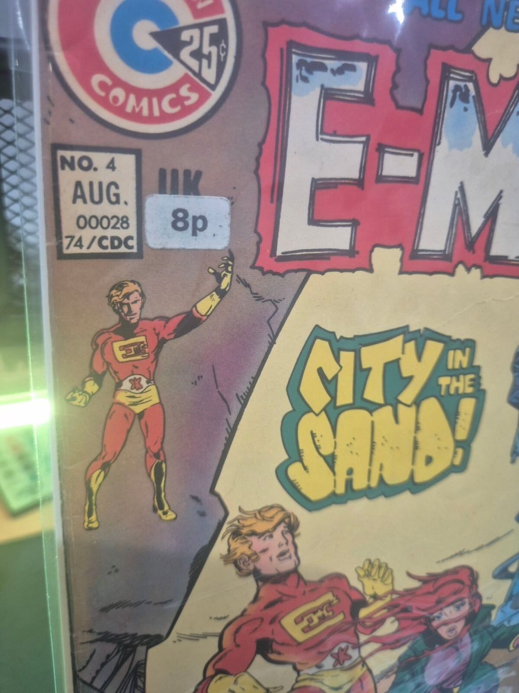 E-Man #4, 1974, Charlton Comics, Ditko Art, FN/VF 7.0 or Higher