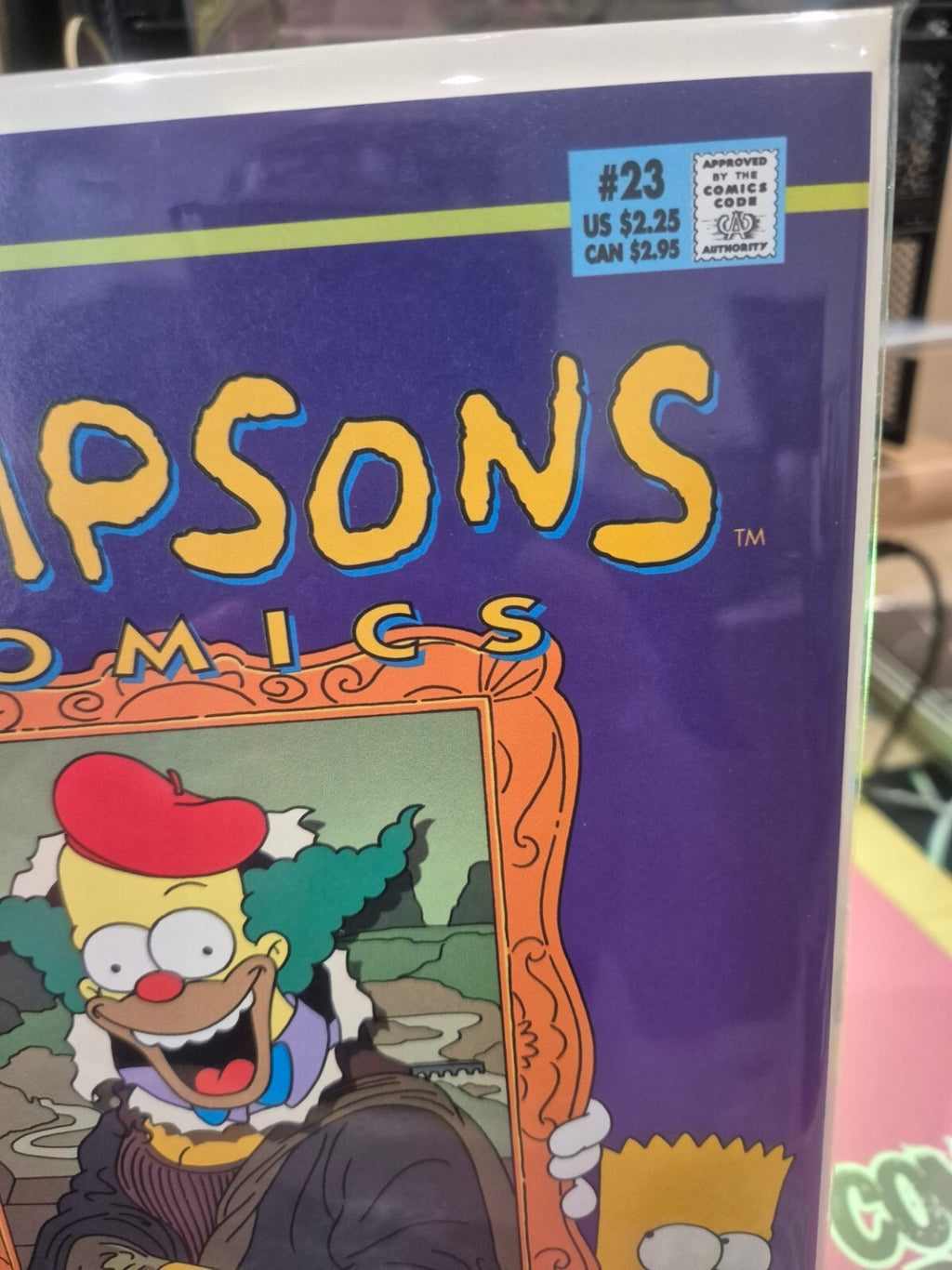 Simpsons #23, 1996, Bongo Comics, Very High Grade, NM