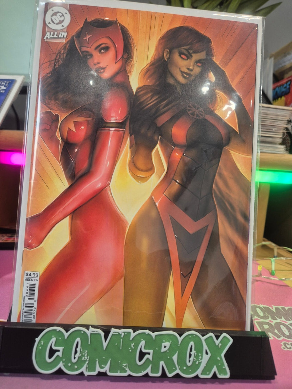 Justice League Unlimited #6, Nathan Szerdy Minimal Trade, US Import, NM