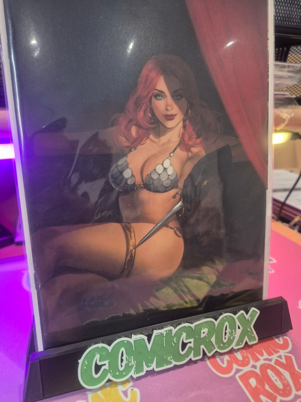 Red Sonja Noir: The Plunder & The Princess #1, Leirix Li 1:15 Incentive Virgin