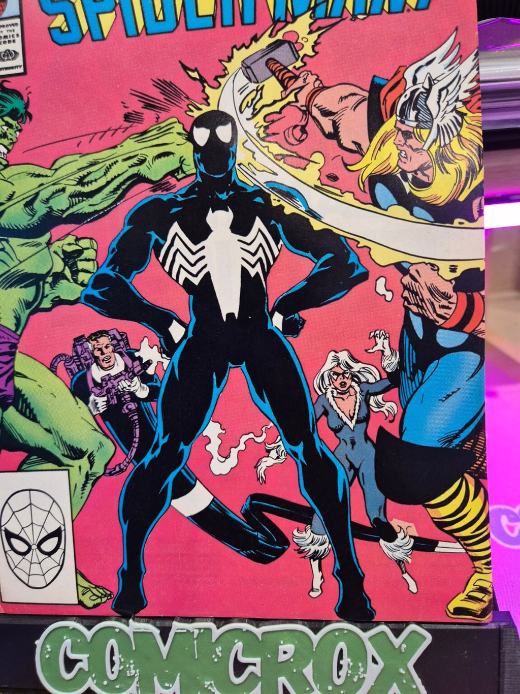 What If #4 (the alien costume had possessed Spider-Man), 1989, VF/NM+
