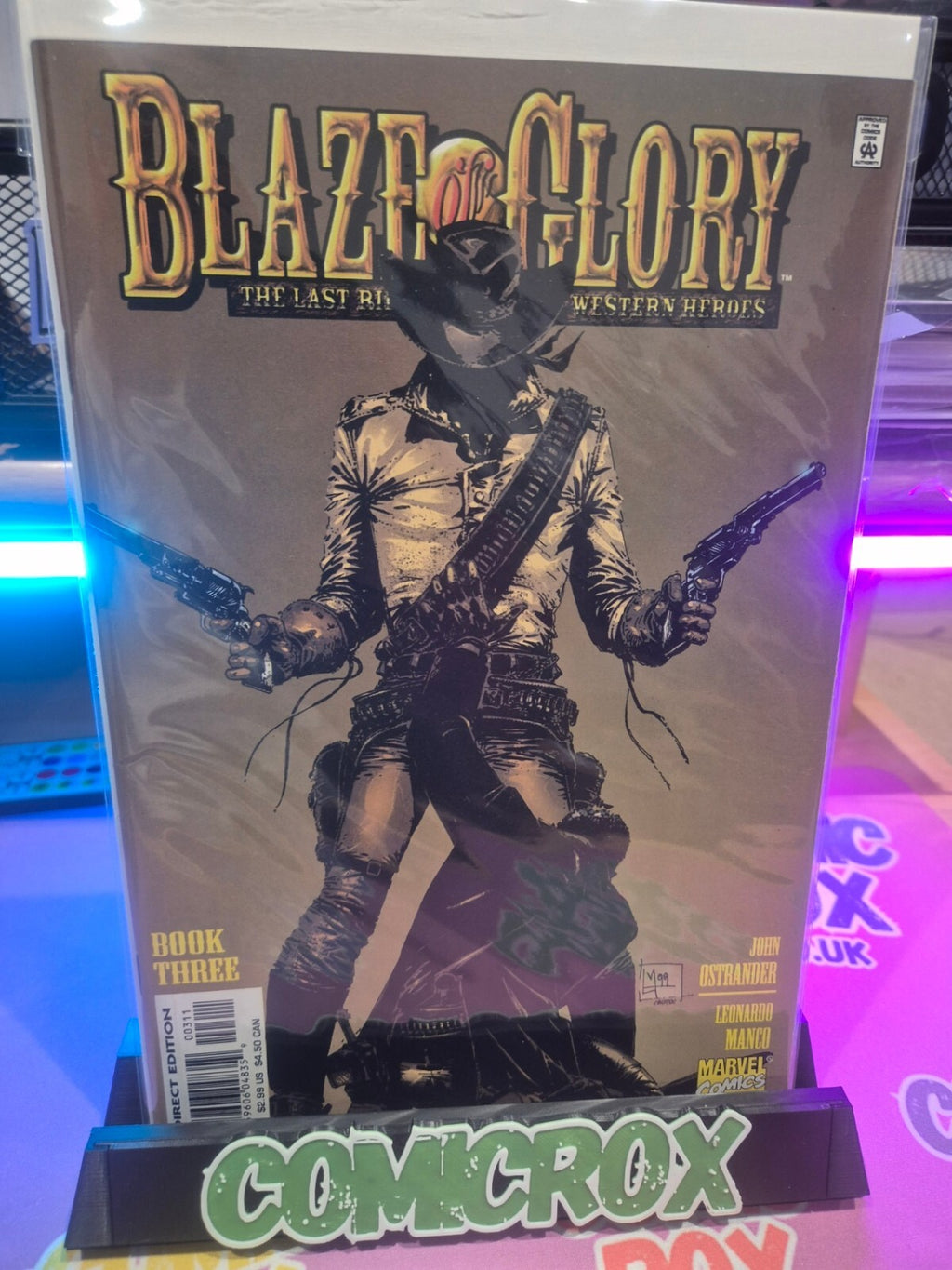 Blaze of Glory, The Last Ride Complete Set #1 to 4, 2000, High Grade VF/NM+