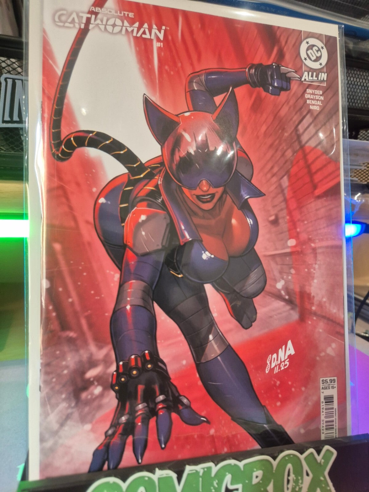 Absolute Catwoman #1, 2026, David Nakayama Variant, NM