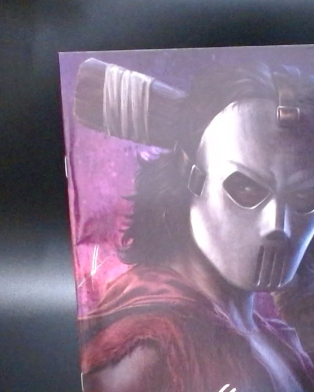 TMNT: Casey Jones #1 FOIL, Carla Cohen SIGNED with COA, Ltd 500, Mylar. NM-