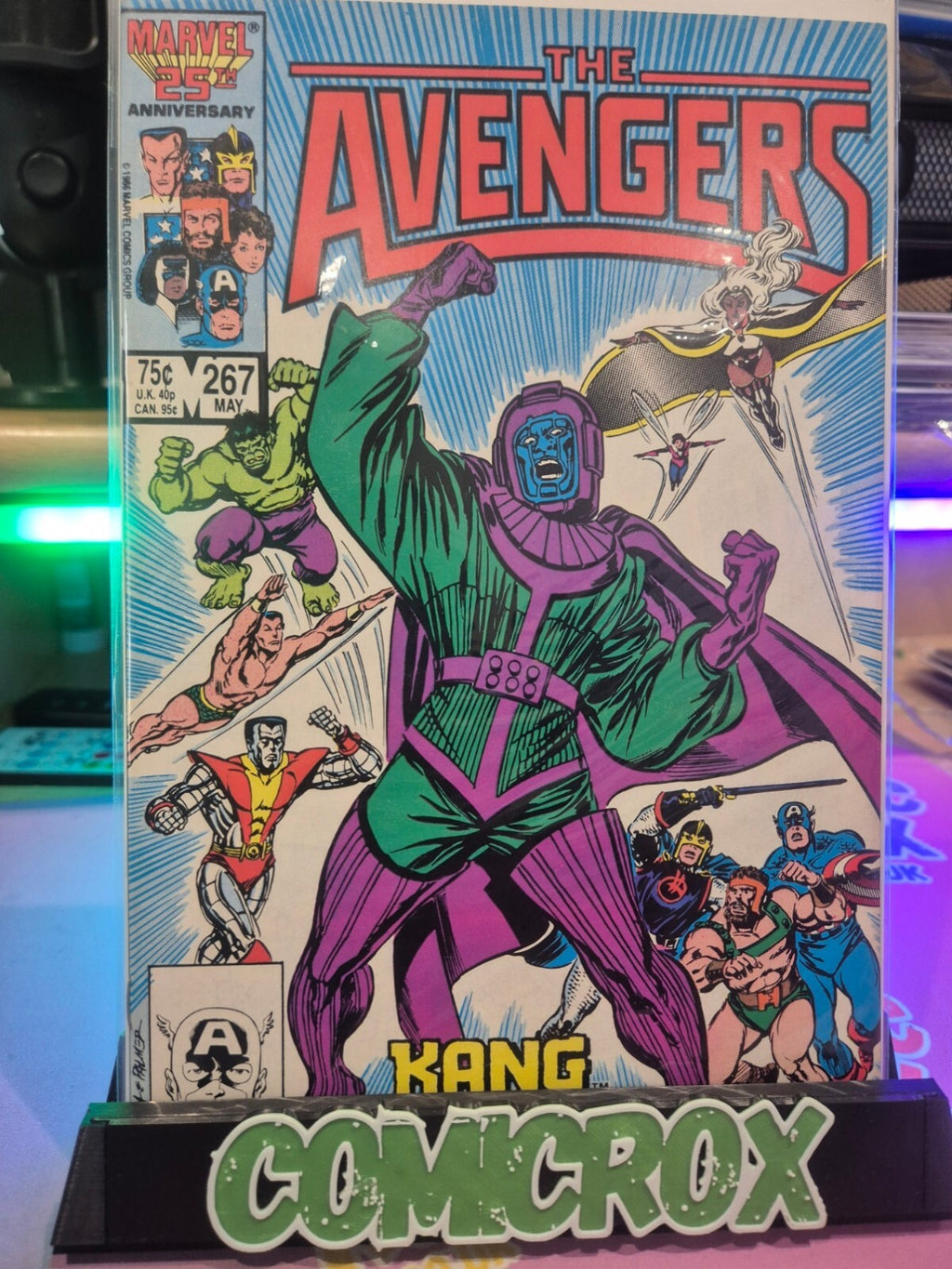 Avengers #267, 1986, 1st App The council of Kings, 9.8 Contender. NM+