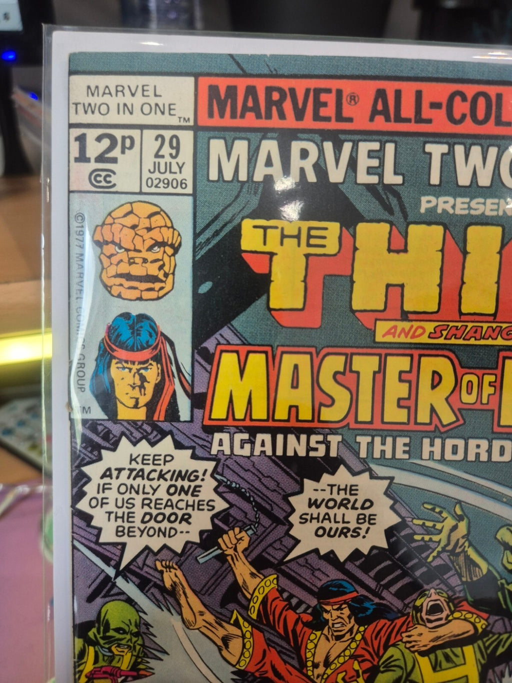 Marvel Two-in-One #29, Thing & Master of Kung Fu, Key, 1977, VF/NM