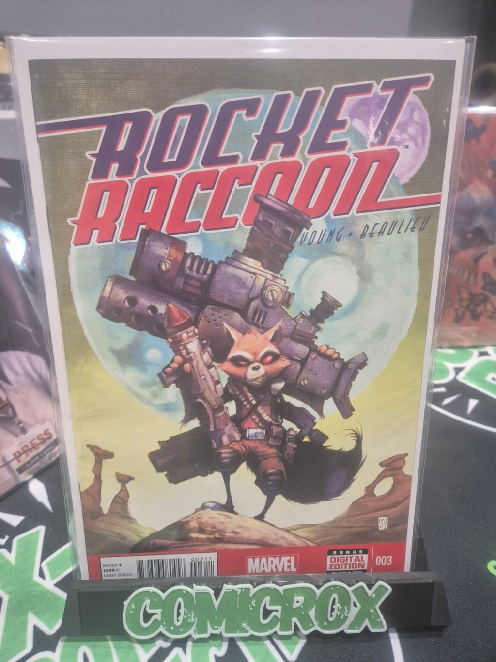 Rocket Raccoon Set, Issues 1-4, 2014, Skottie Young, Dale Keown, NM