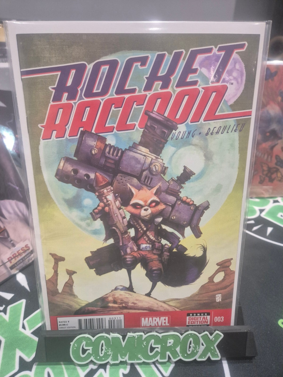 Rocket Raccoon Set, Issues 1-4, 2014, Skottie Young, Dale Keown, NM