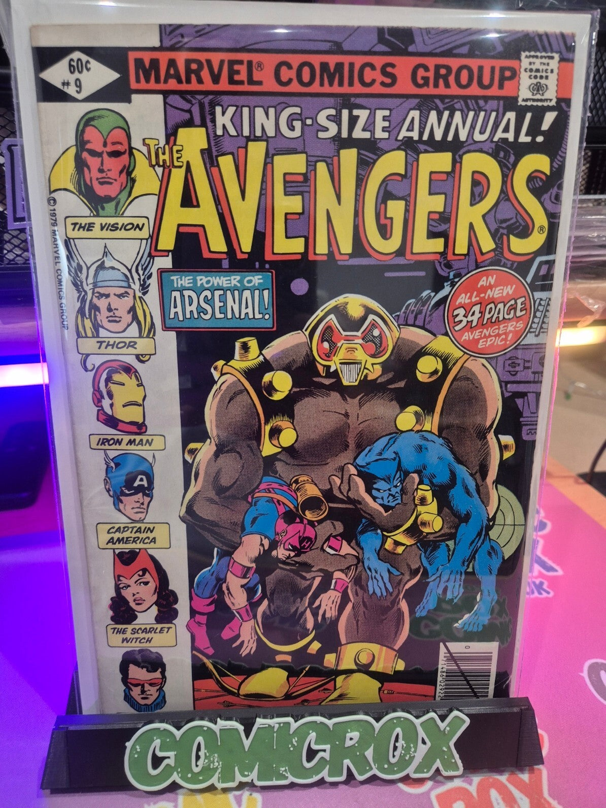 The Avengers Annual #9, 1979, High Grade 7.5/8.0