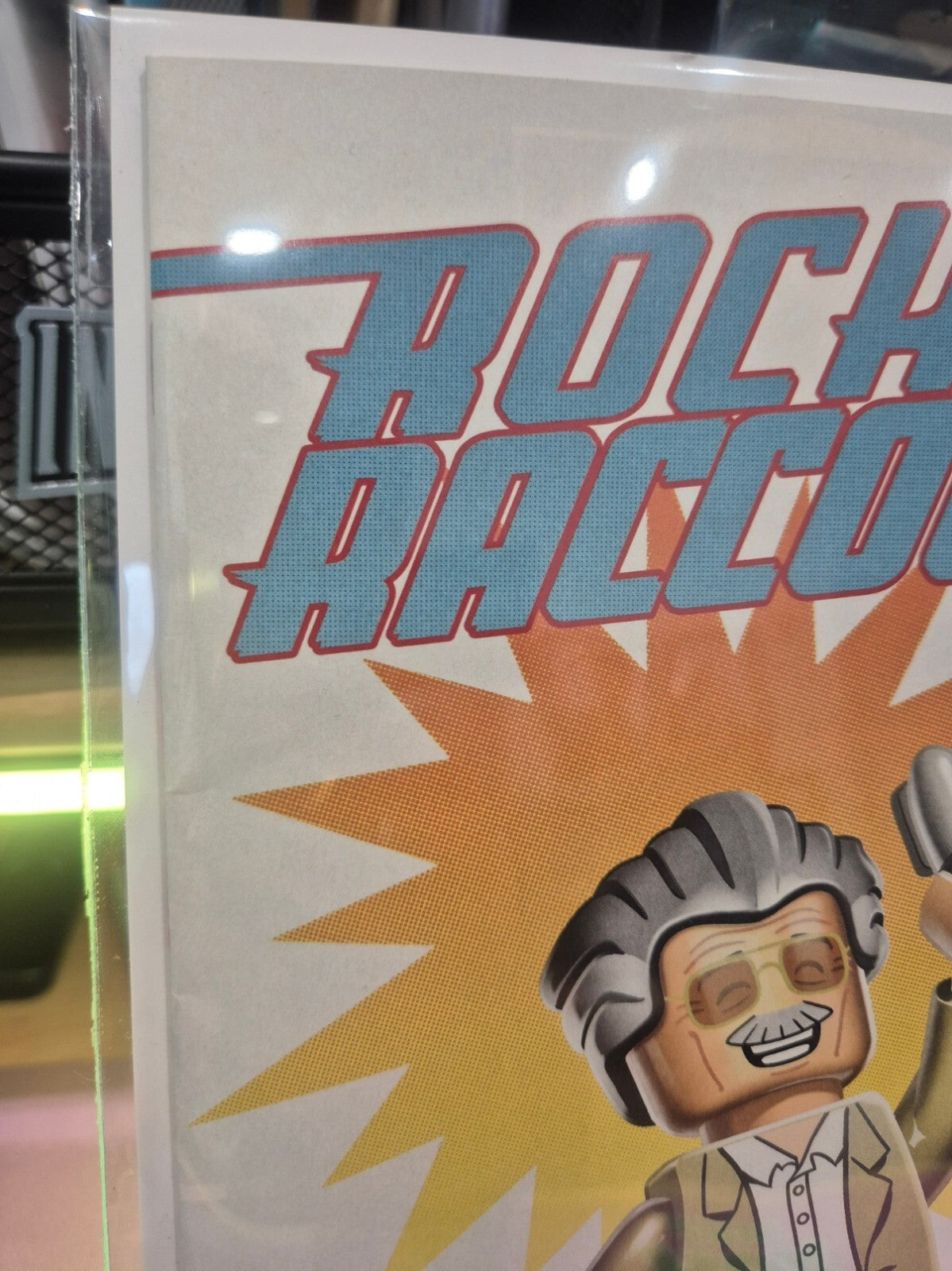Rocket Raccoon #1, 2014, Stan Lee Lego Variant, VF/NM