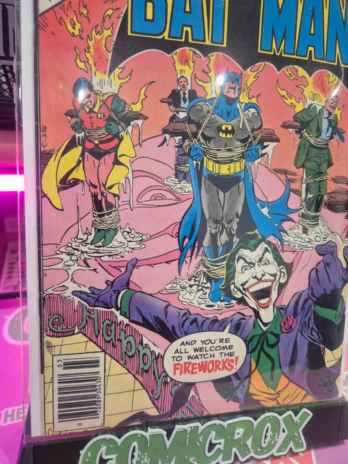 Batman #321, 1980, UK Price Variant, Jokers Birthday, VF/NM- 9.0/9.2