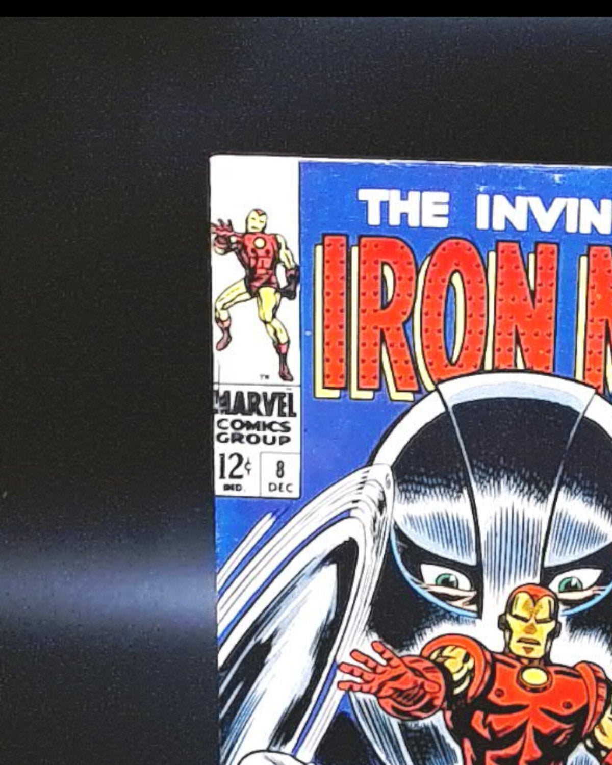 Iron Man #8, 1968, Origin of Whitney Frost, Marvel, FN+ 6.5/7.0