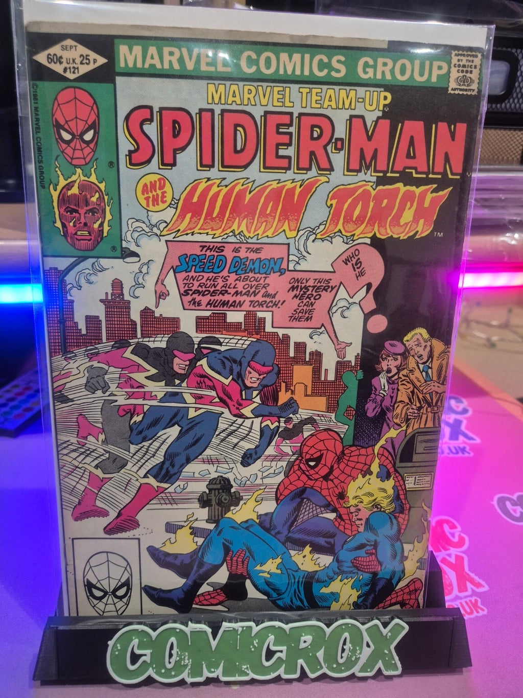 Marvel Team-Up #121, 1982, Key: 1st App Frogman, High Grade VF