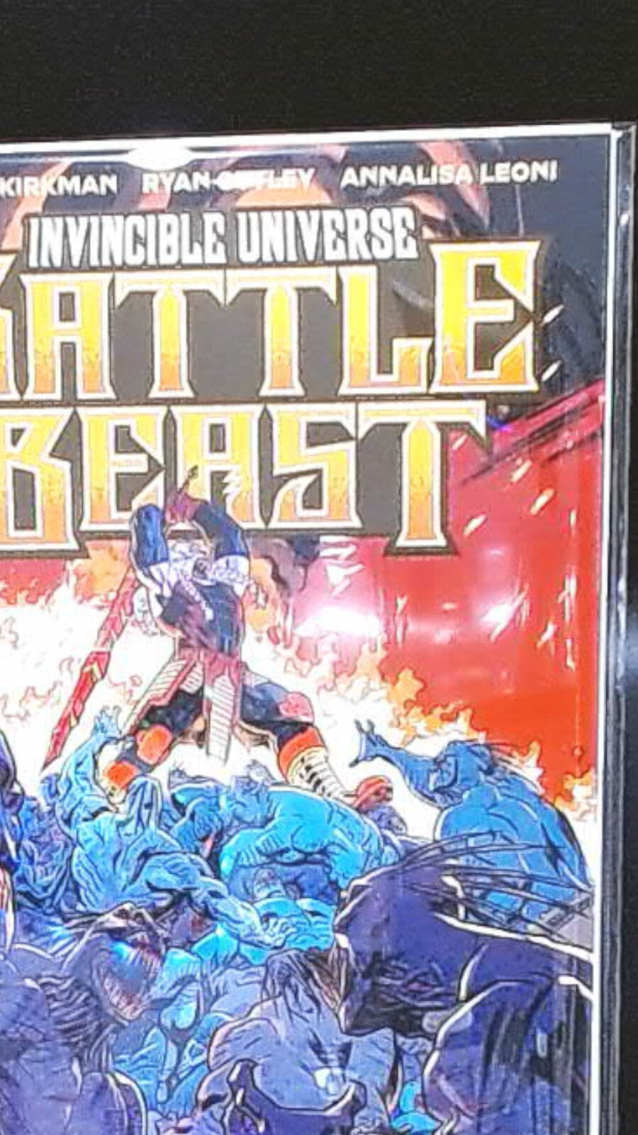Battle Beast #5, 3rd Print, Signed by Ryan Ottley COA, NM+