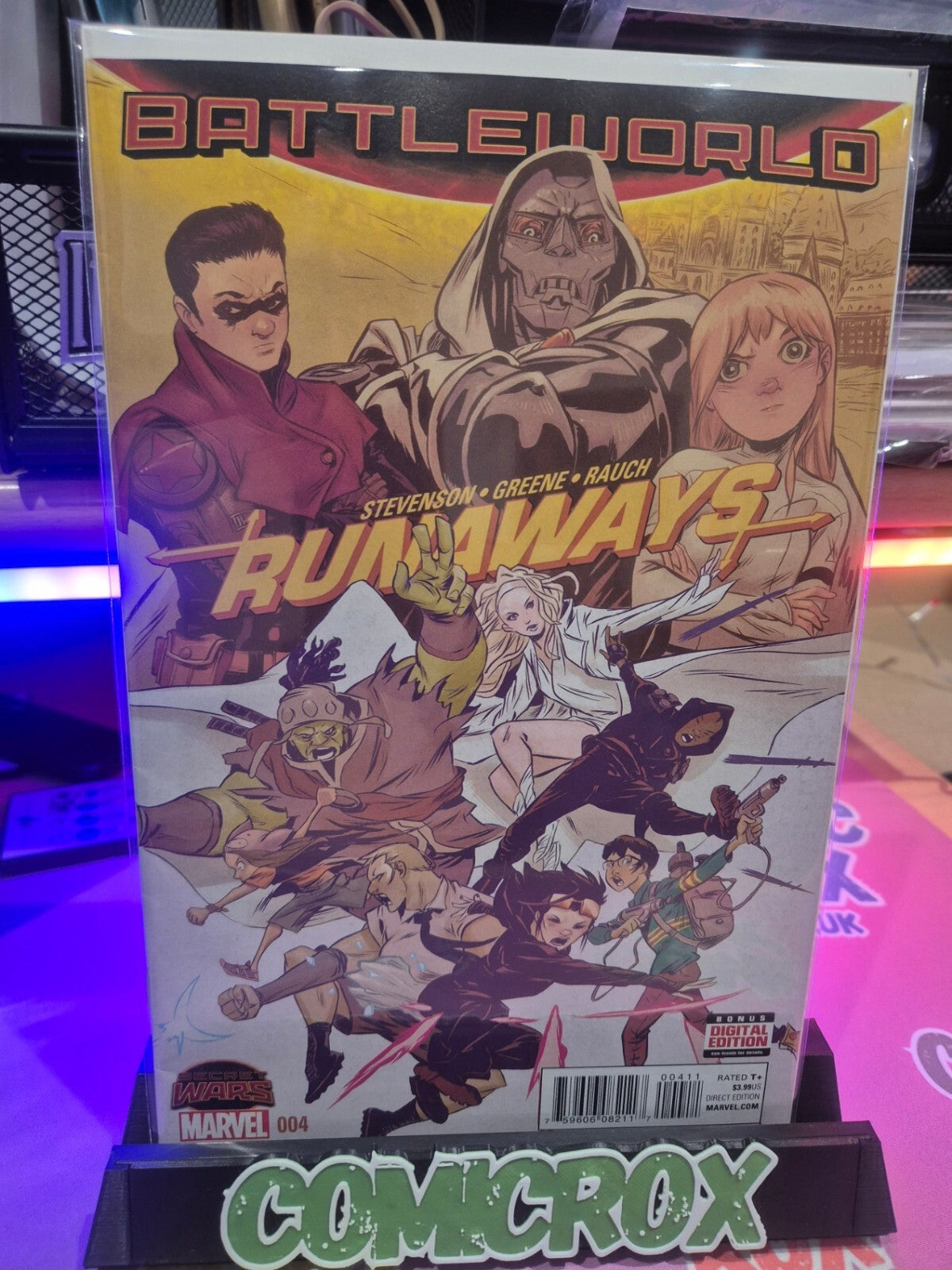 Battleworld Runaways #2 #3 #4 (3 Books), Secret Wars, 2015, NM
