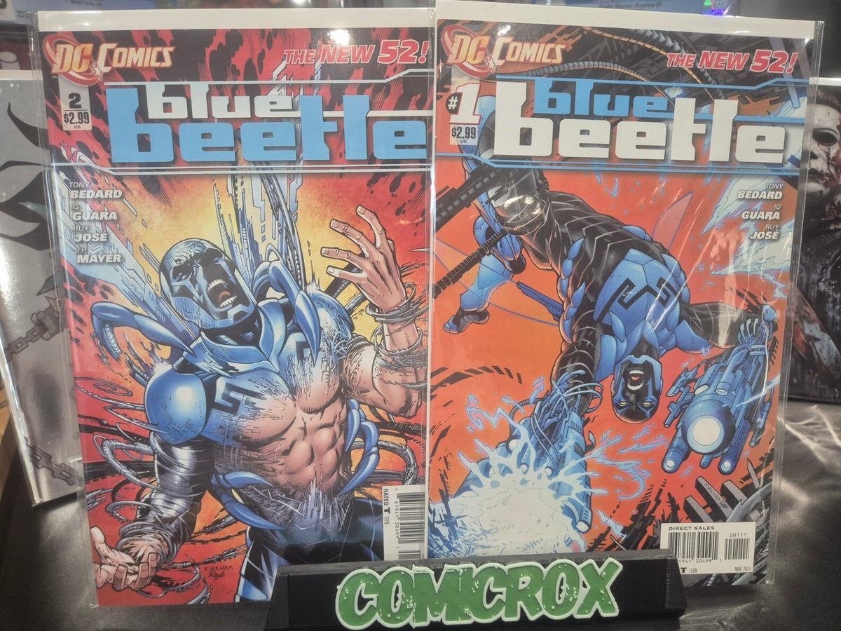 Blue Beetle New 52, Complete Run Issues 1 to 12, DC, Tyler Kirkham, NM