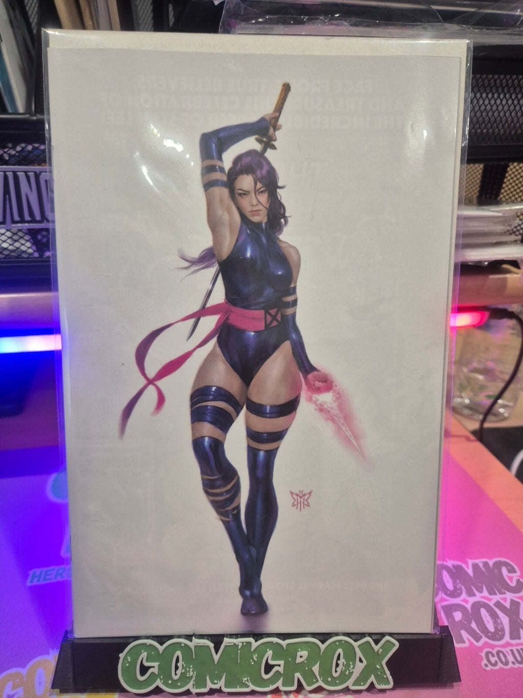 X-Men #19, 2023, Miguel Mercado Psylocke Virgin Variant, NM+