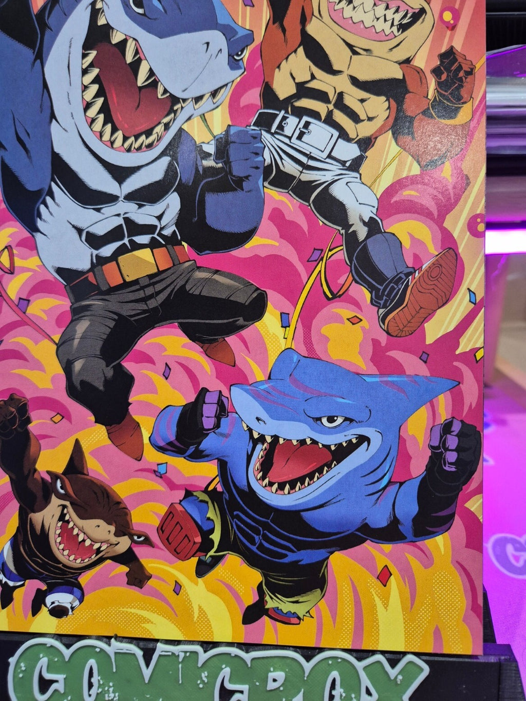 Street Sharks #1, Godtail NYCC Exclusive Variant Ltd. 500, NM/Mint