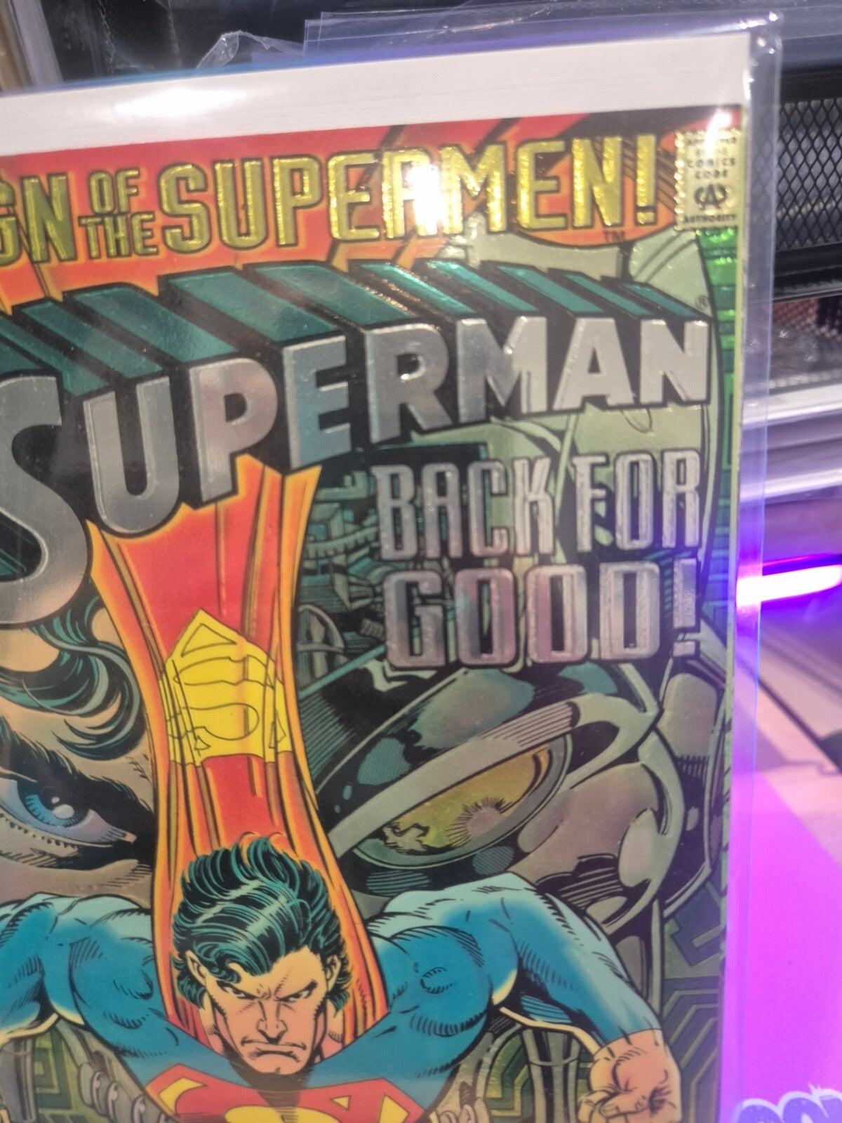 Superman #82, 1993, Chromium Edition, NM- 9.2 or Higher