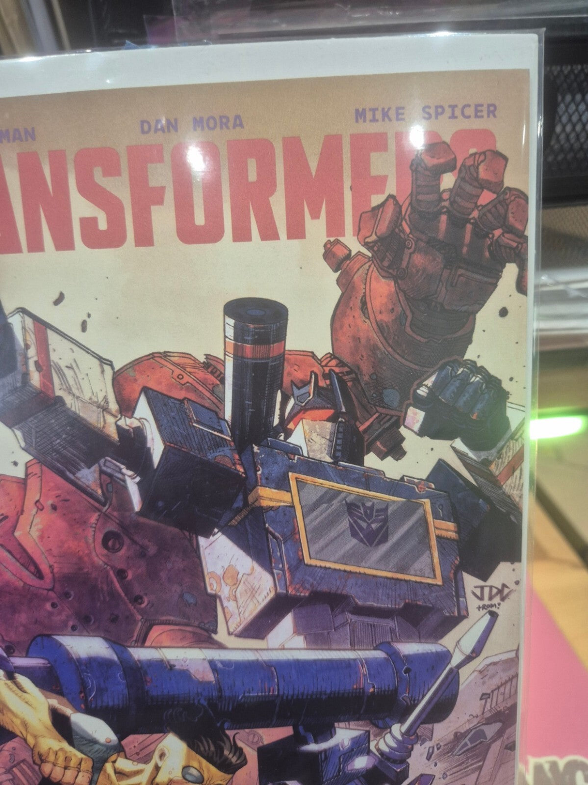 Transformers #30, 2026, Josh Cassara Invincible Team-Up Variant, NM+