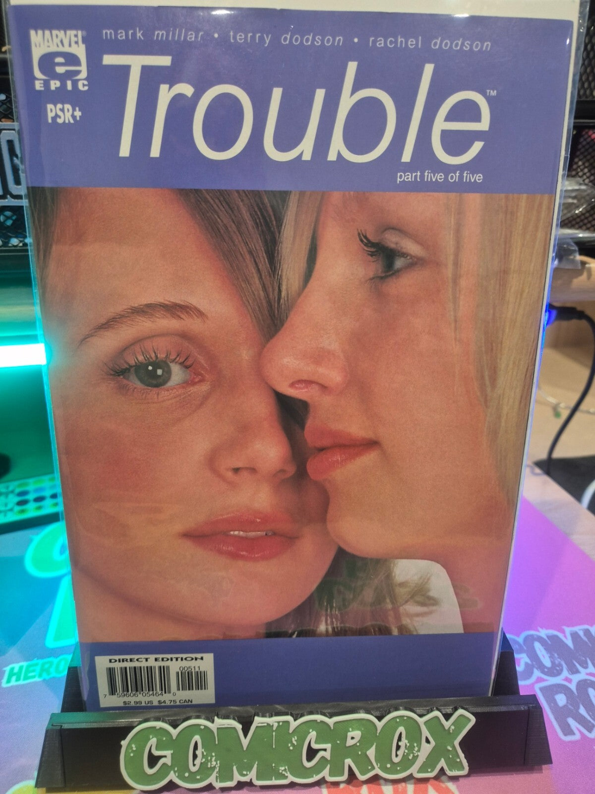 Trouble Complete Set #1-5, Epic Comics, 2003, Scarce, VF/NM