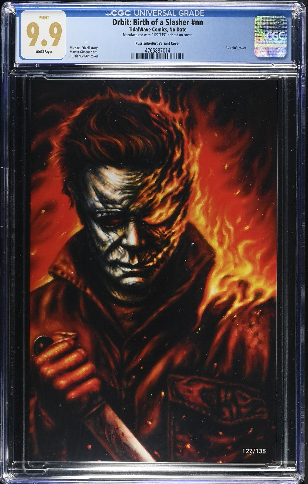 Orbit: Birth of a Slasher, Michael Myers CGC 9.9 TOP POP! Ltd 135