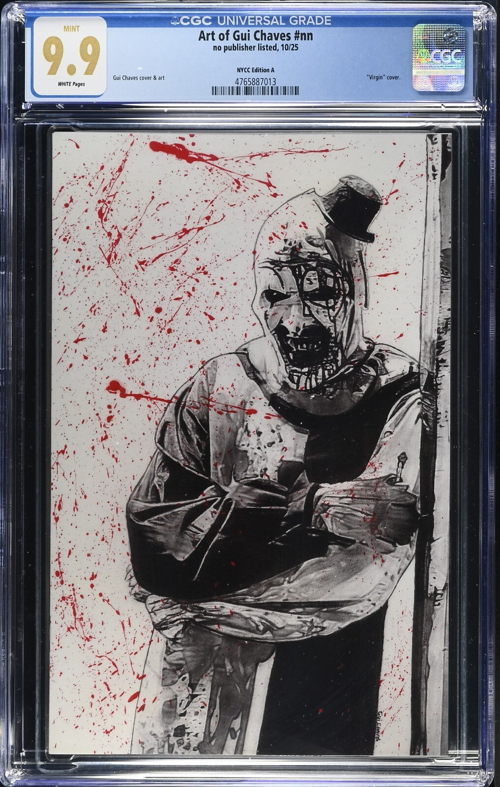The Terrifier, CGC 9.9 TOP POP! Super Rare Cover, Gui Chaves NYCC