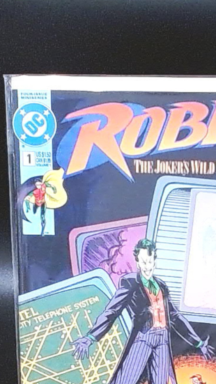 Robin ll, The Jokers Wild #1, 1991, DC, With Holo Card, NM