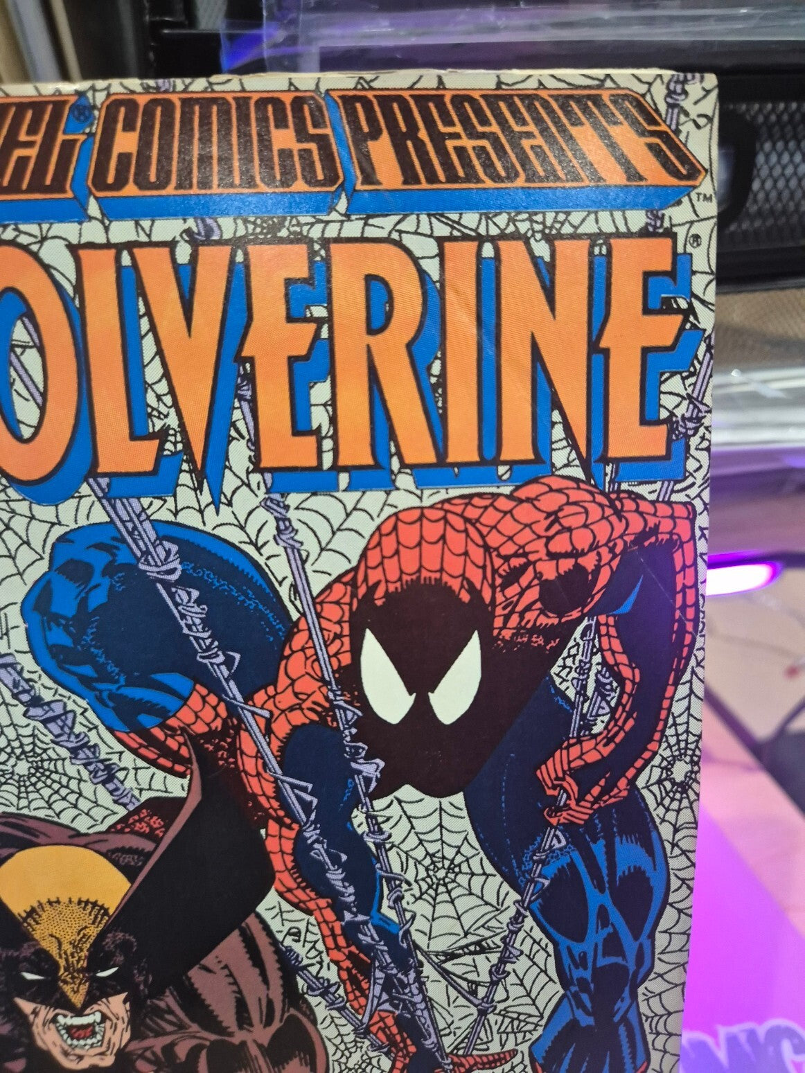 Marvel Comics Presents #49, 1990, Wolverine and Spider-Man VF/NM