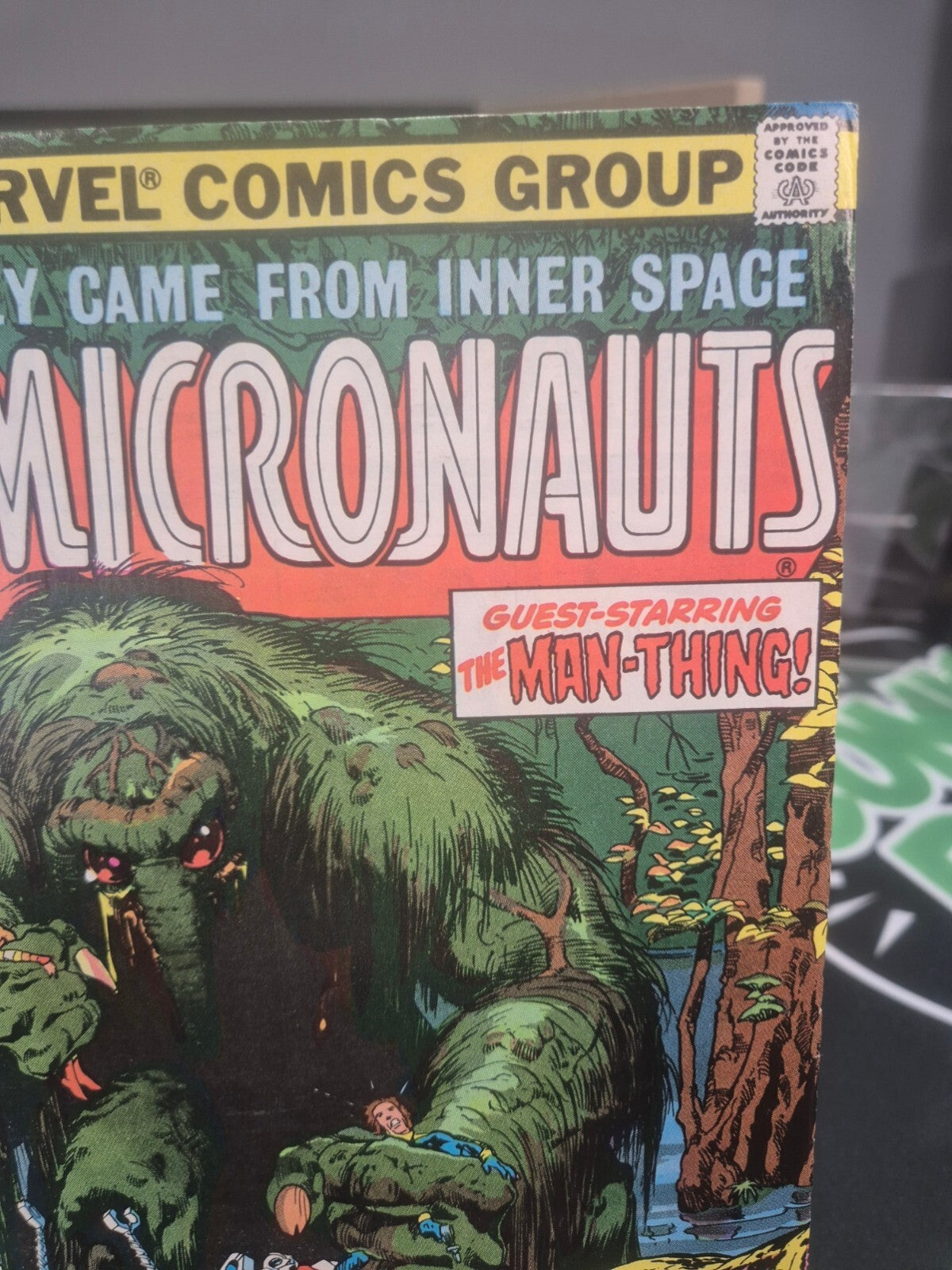 Micronauts #7, 1979, MAN THING, Marvel, High Grade NM 9.4