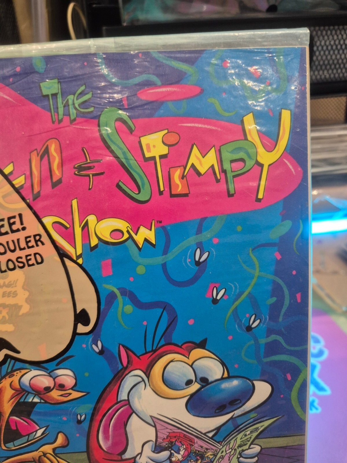 Ren & Stimpy Show #1, 1992, Still Sealed in Polybag with Air Freshener VF/NM+