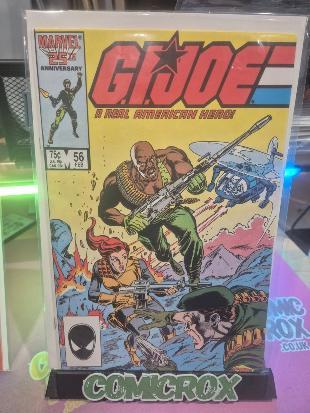 G.I. Joe Set, 1987, #56/57/58/59, All High Grade, Key Issues