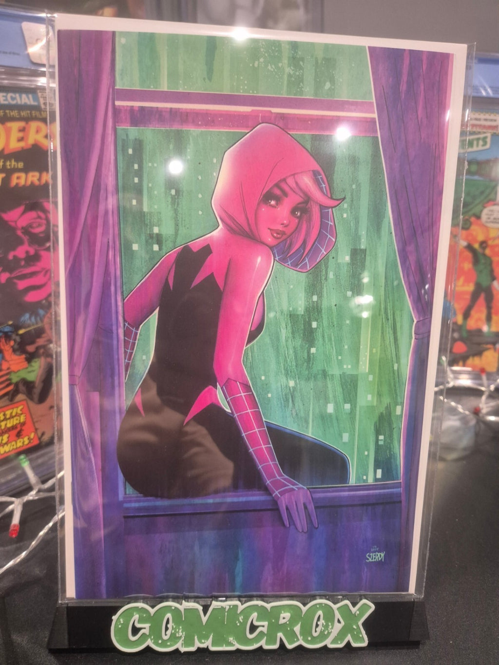 Amazing Spider-Man #69, 2025, Szerdy GHIST SPIDER VIRGIN Variant, NM+