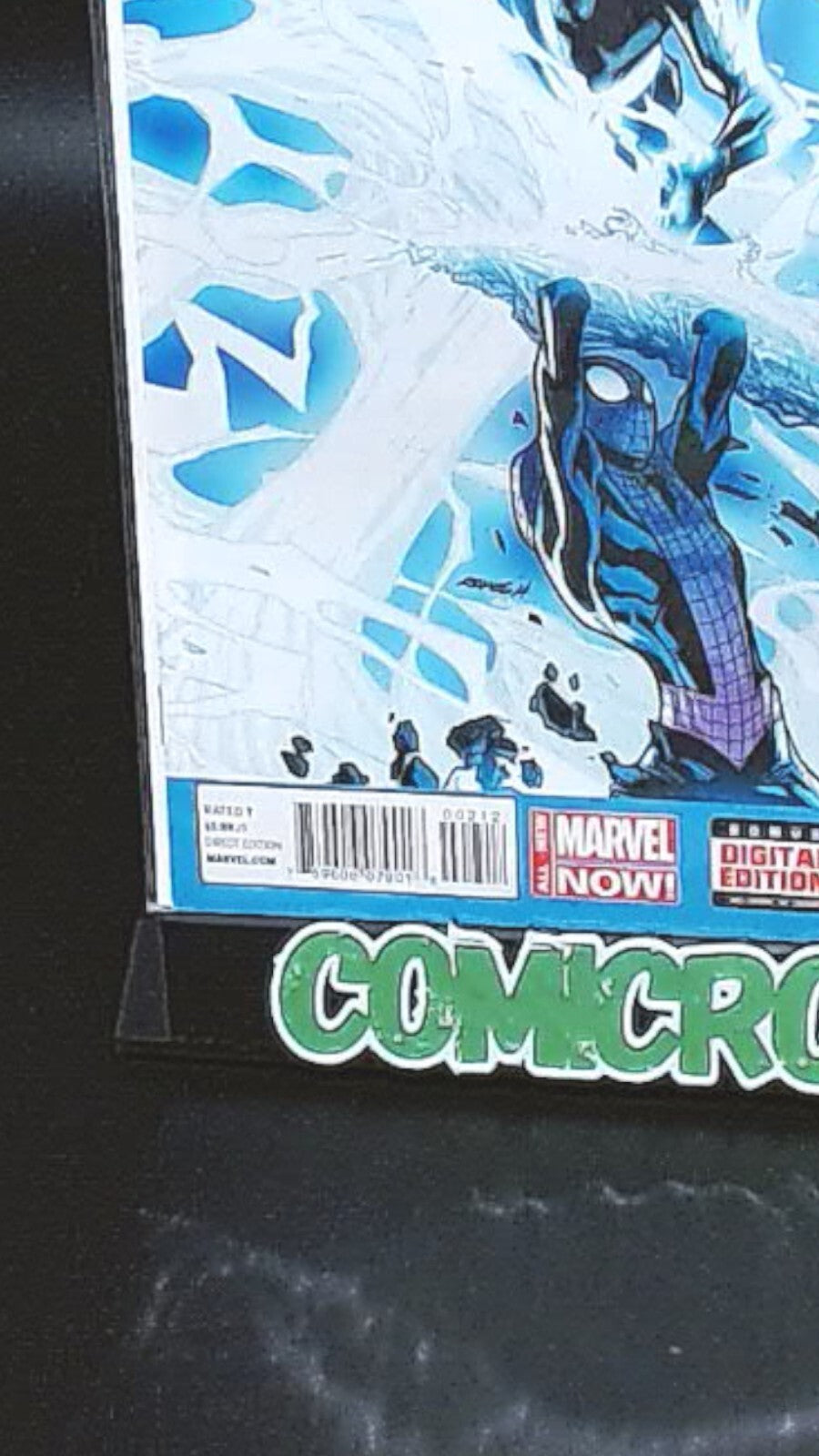 Amazing Spider-Man #2, 2014, 2nd Print Blue Band, 1st Cindy Moon, NM