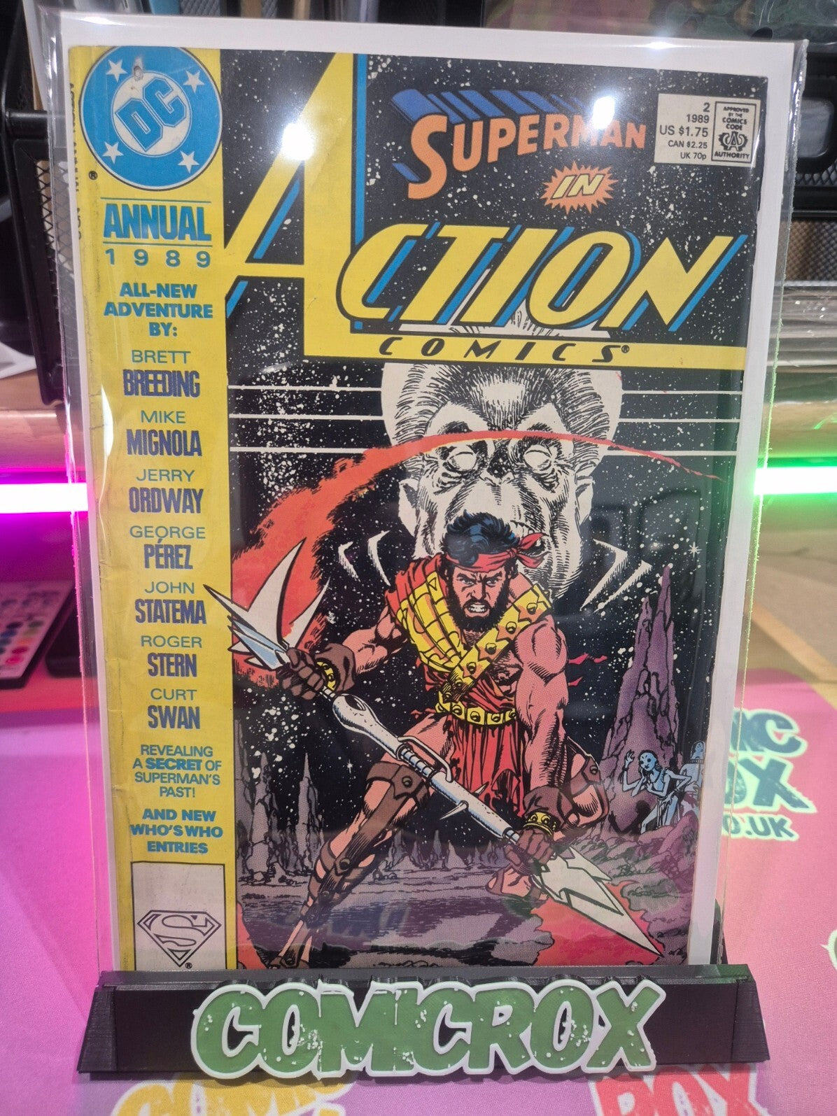 Action Comics Annual #2, Superman, 1989, FN/VF