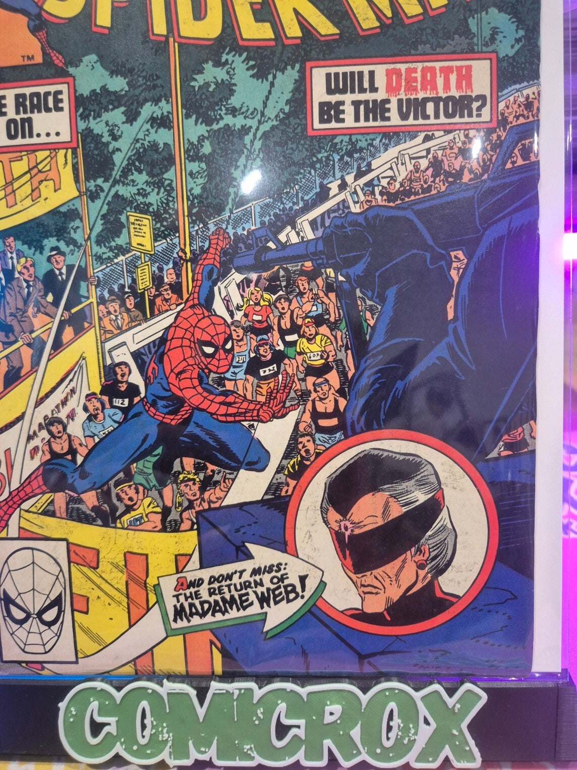 Amazing Spider-Man #216, 1981, 2nd Madame Webb, UK Price Variant, NM- 9.2+