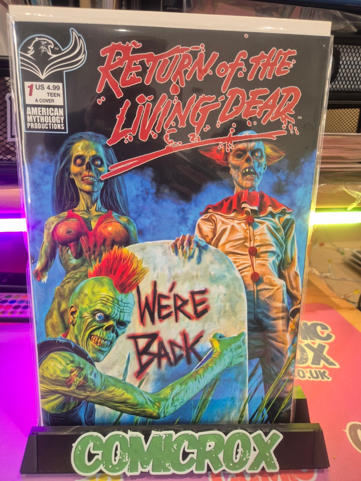 Return of The Living Dead Complete Set #1-4, Mark Spears Variants, NM