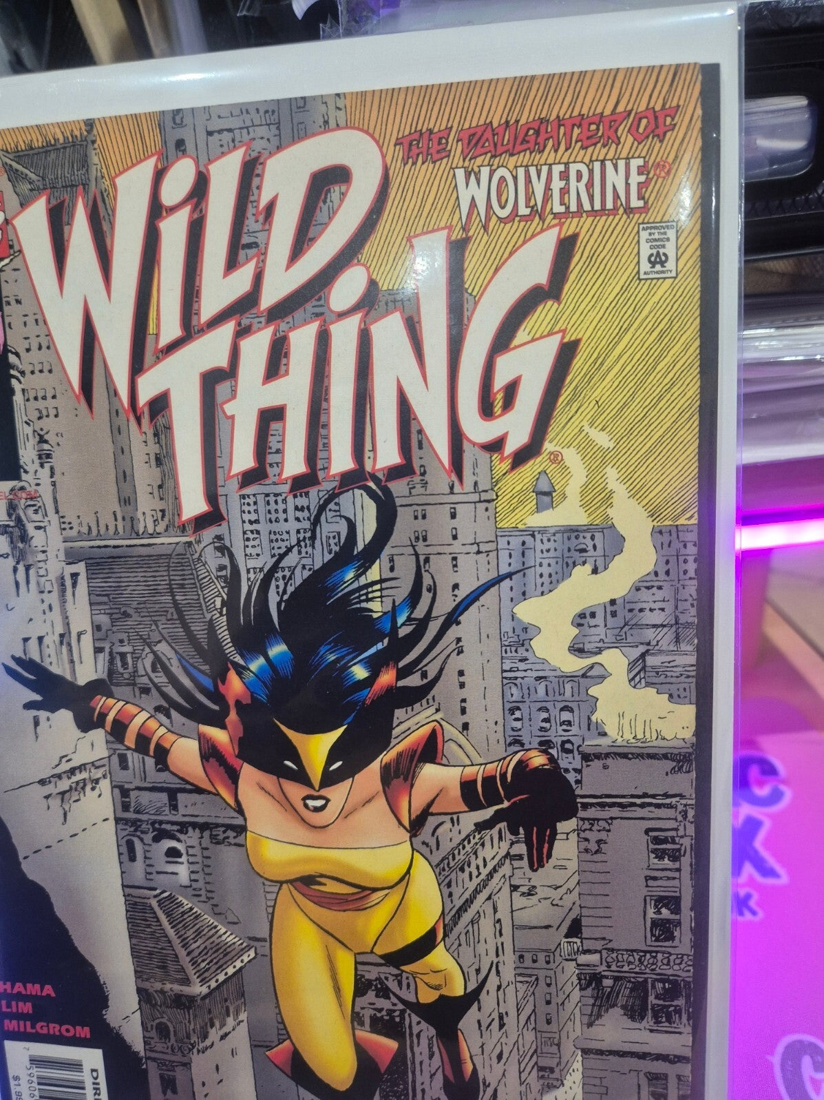 Wild Thing #2, 1999, Daughter of Wolverine, NM