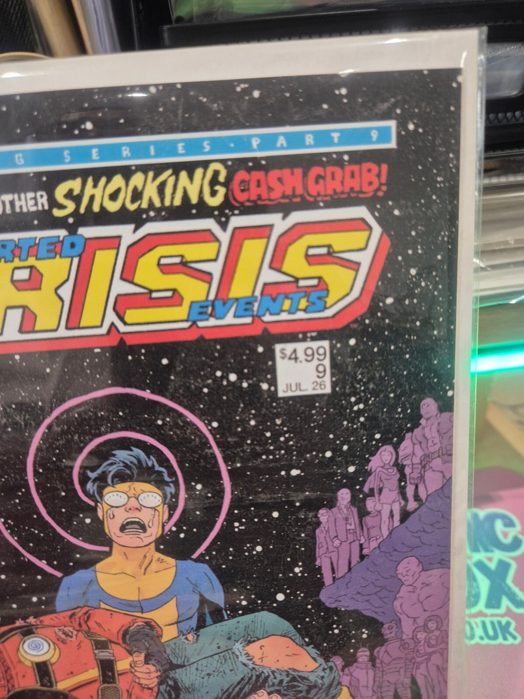 Assorted Crisis Events #9, 2026, Invincible Team-Up Variant, NM+