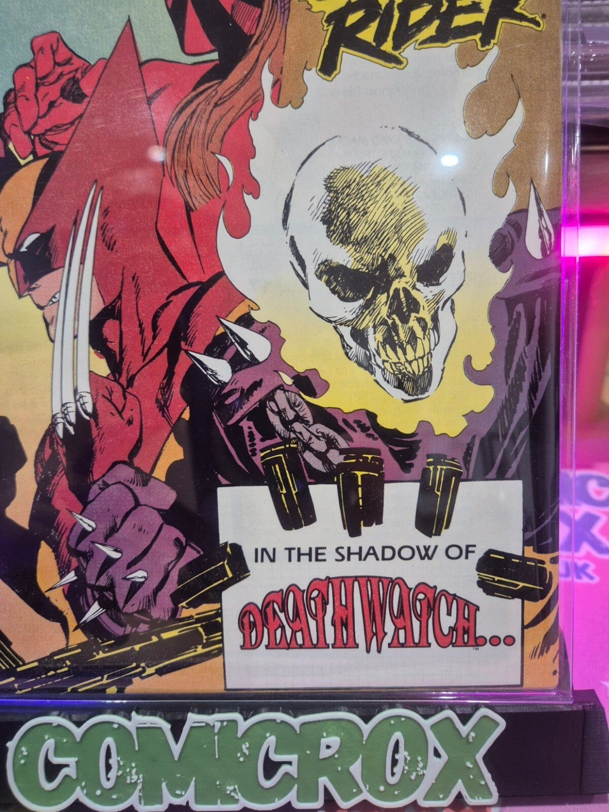 Marvel Comics Presents #71, 1991, Wolverine & Ghost Rider, NM+