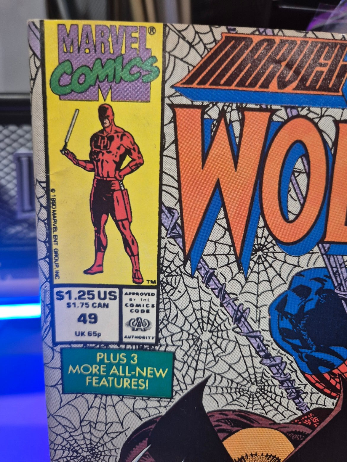 Marvel Comics Presents #49, 1990, Wolverine and Spider-Man VF/NM