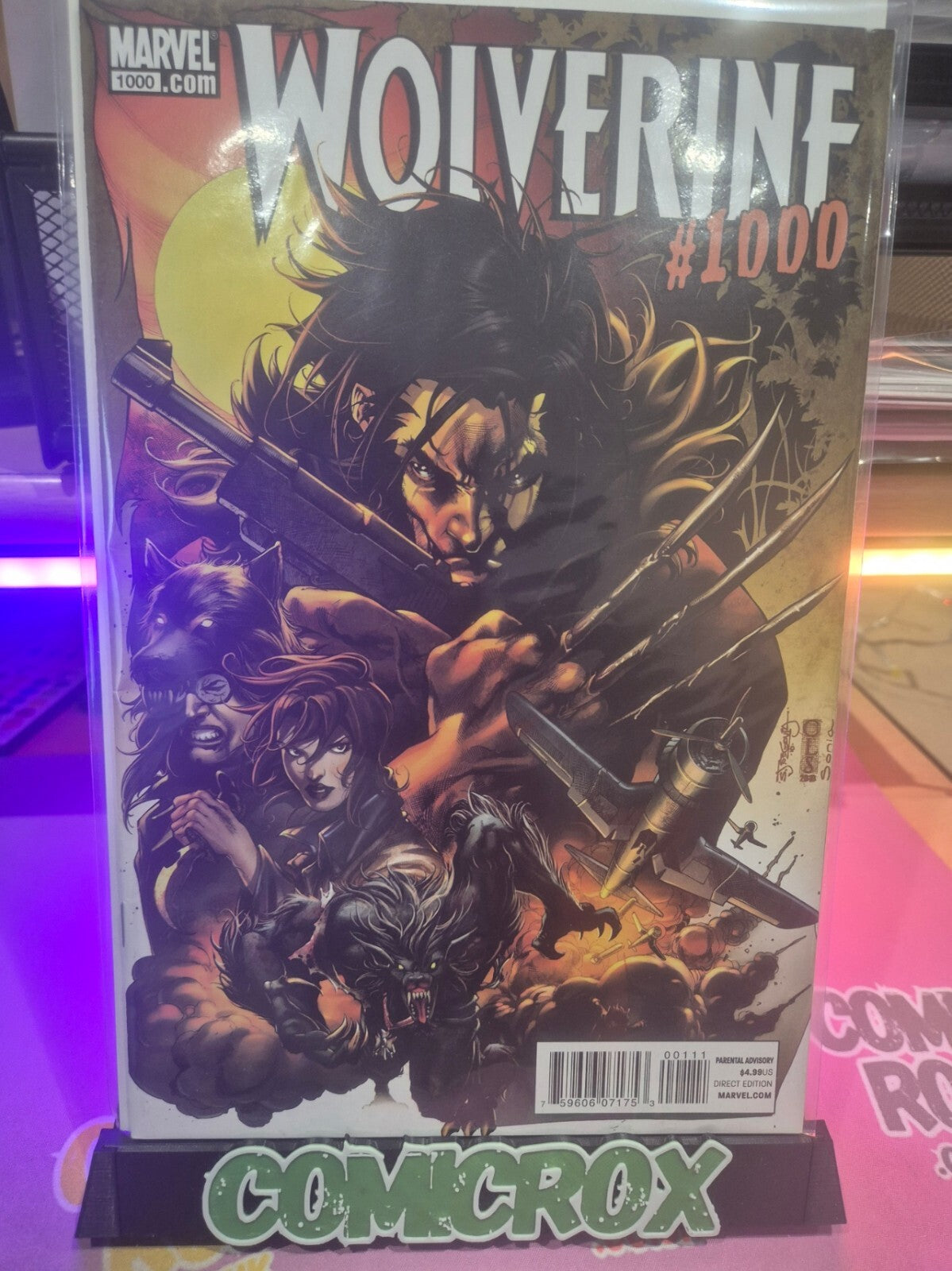 Wolverine #1000, 2011, Stephen Segovia Cover, VF/NM