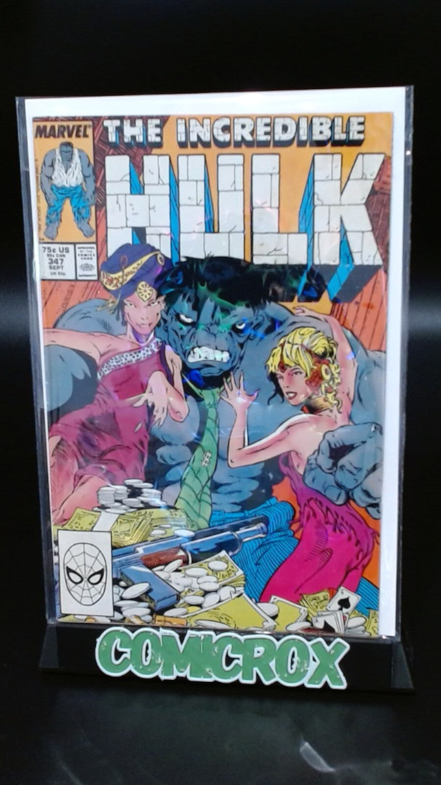 Incredible Hulk #347, 1988, 1st app. Joe Fixit (Grey Hulk), FN+