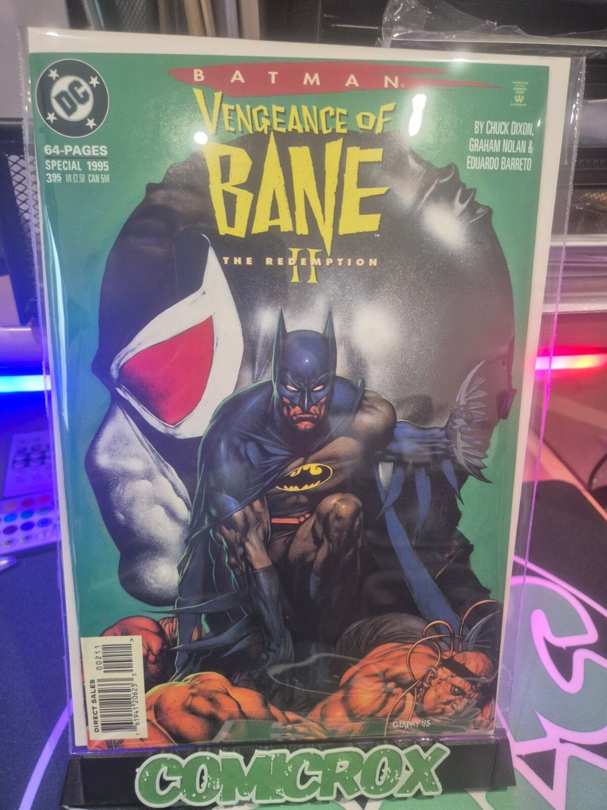 Batman Vengeance of Bane #2, Redemption, 1995, High Grade NM