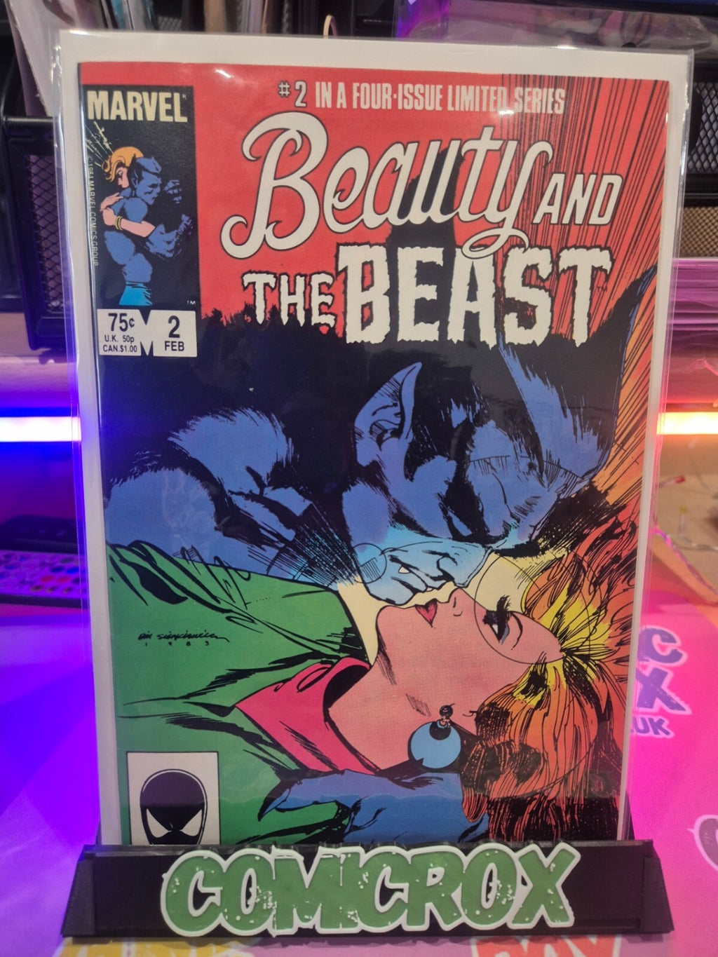 Beauty and the Beast Complete Set #1-4, 1984, All NM