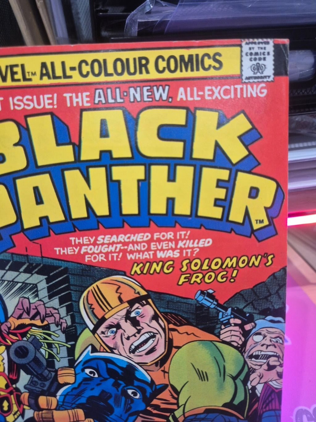 Black Panther #1, 1977, 1st solo series of Black Panther, FN/VF 7.0