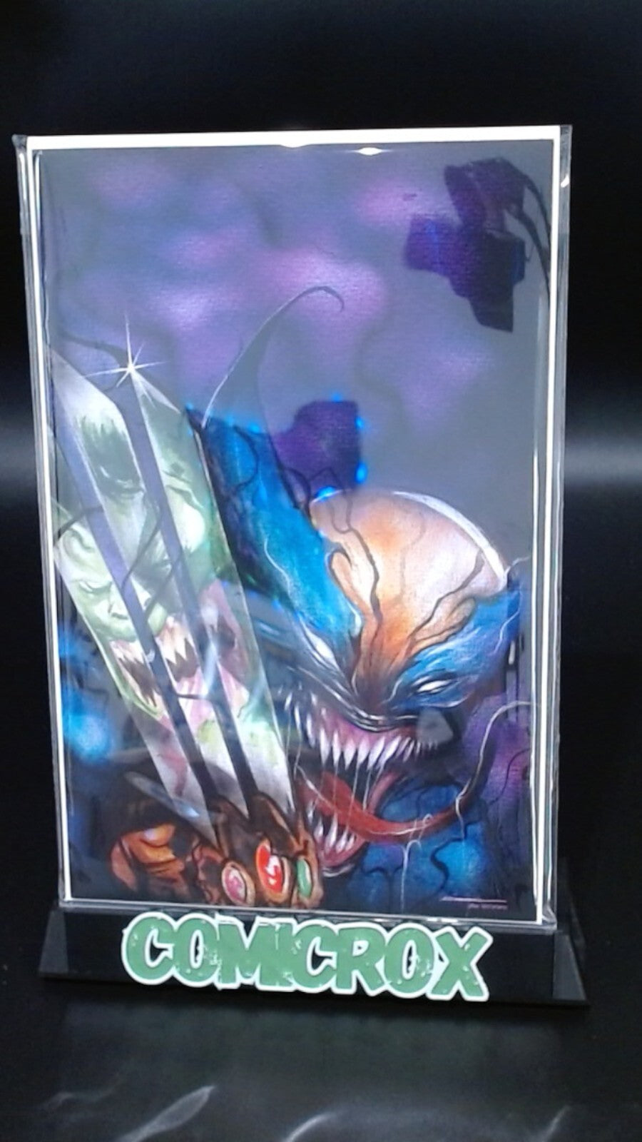 Venomized Wolverine, Gorkem Demir, Artist Alley, Hulk 340 Homage, Mint
