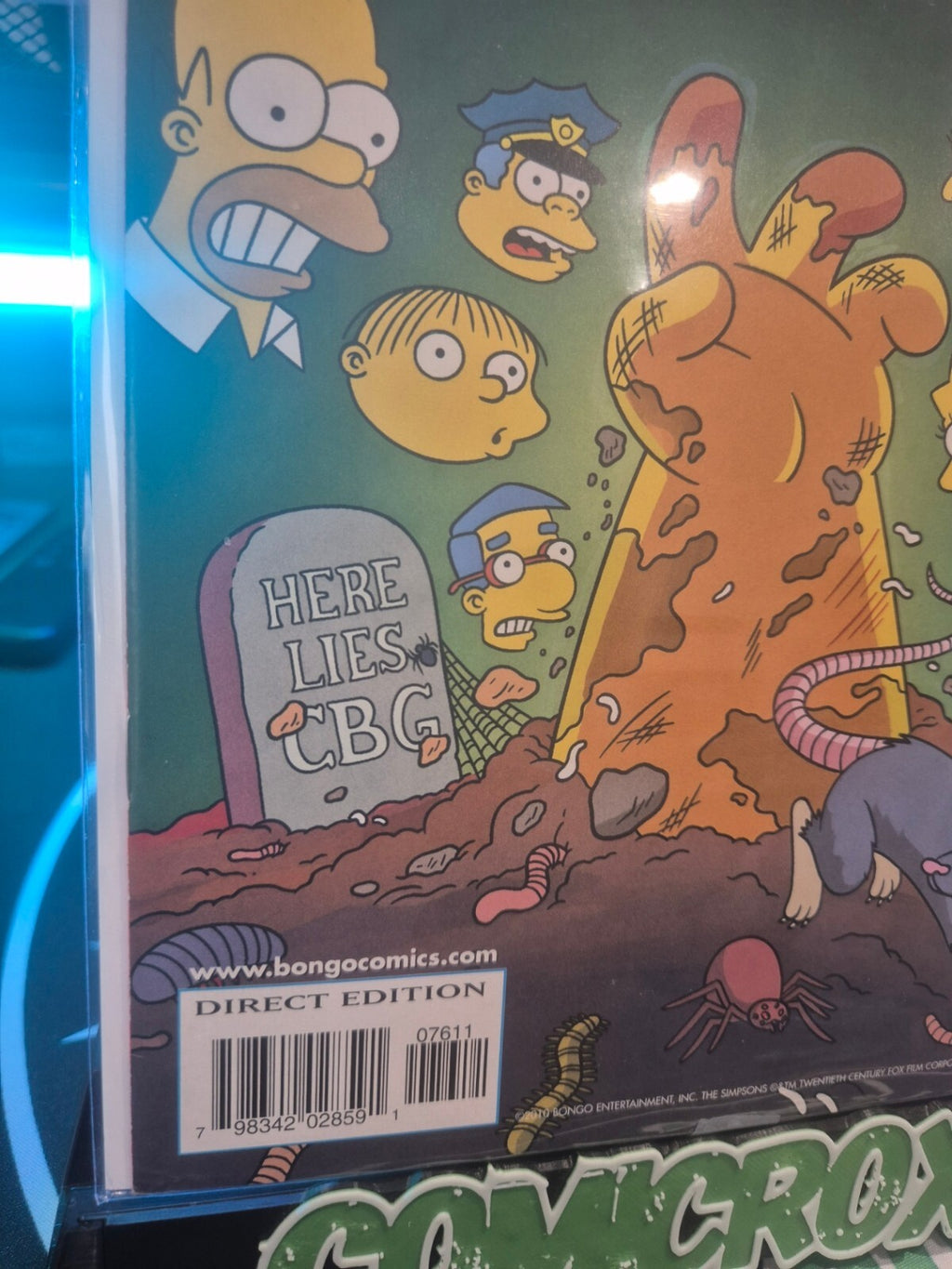 Comic Book Guy #5, 2011, Bongo Comics, Simpsons, NM