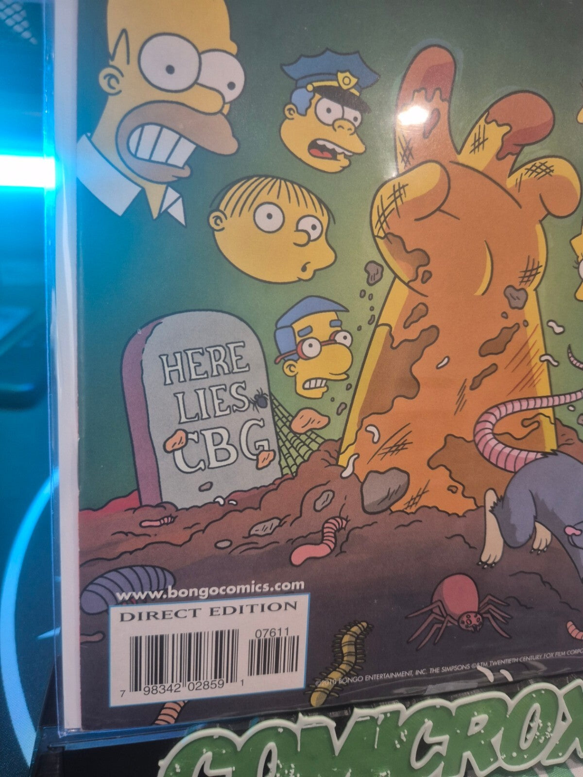 Comic Book Guy #5, 2011, Bongo Comics, Simpsons, NM